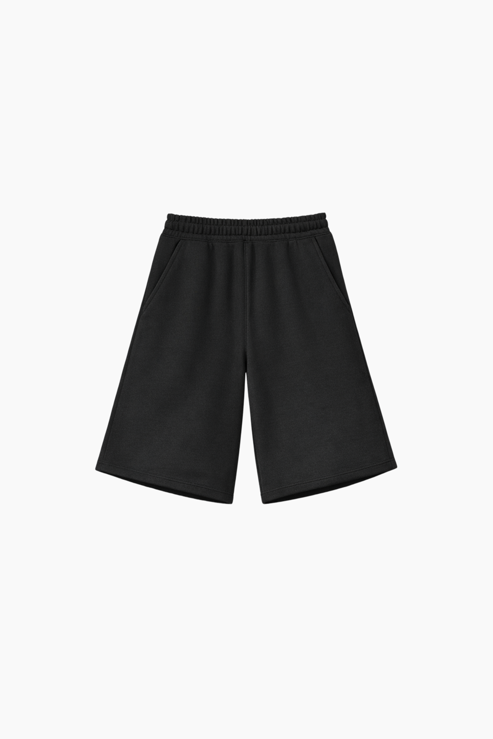 Short semi-largo color negro 450 GSM